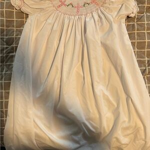 Elegant Cream Kids Formal Dress